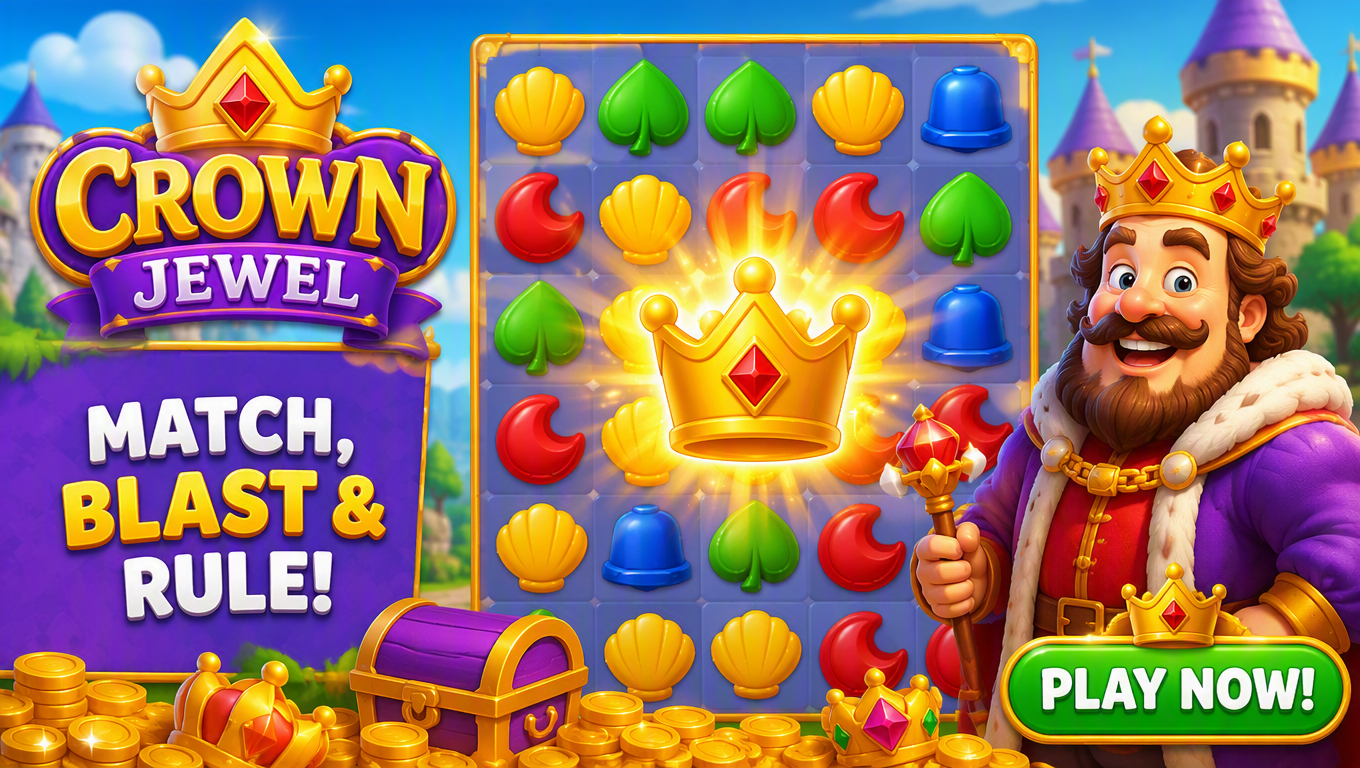Crown Jewel — Match, Blast & Rule